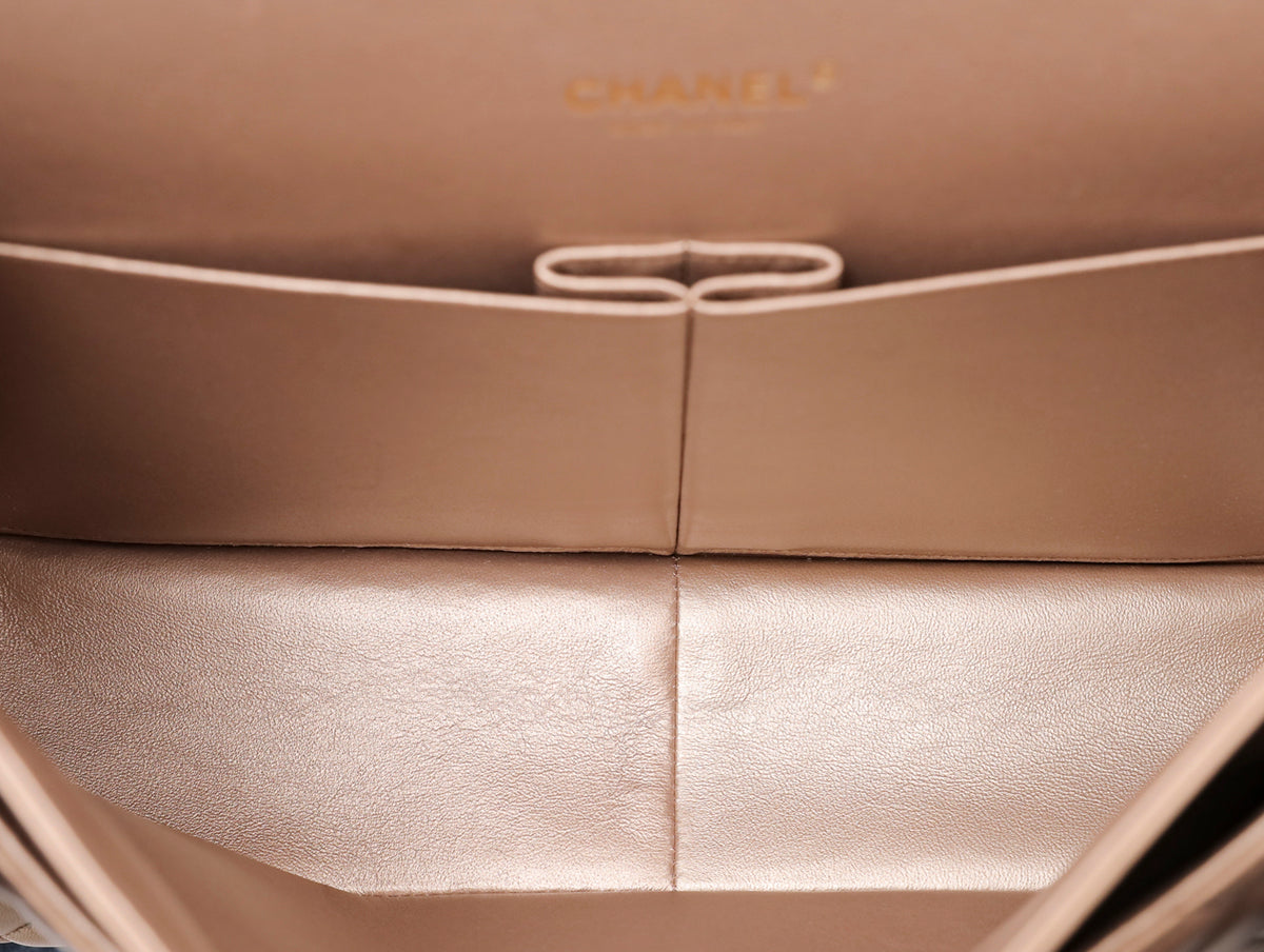 Chanel Golden Bronze Classic Double Flap Maxi Bag-Chanel-THE CLOSET