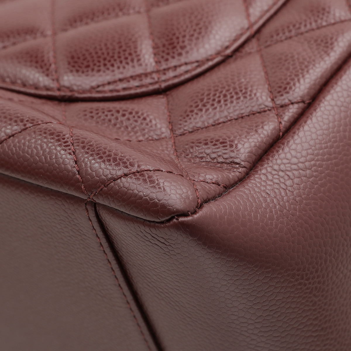 Chanel Brownish Maroon GST Medium Tote Bag-Chanel-THE CLOSET