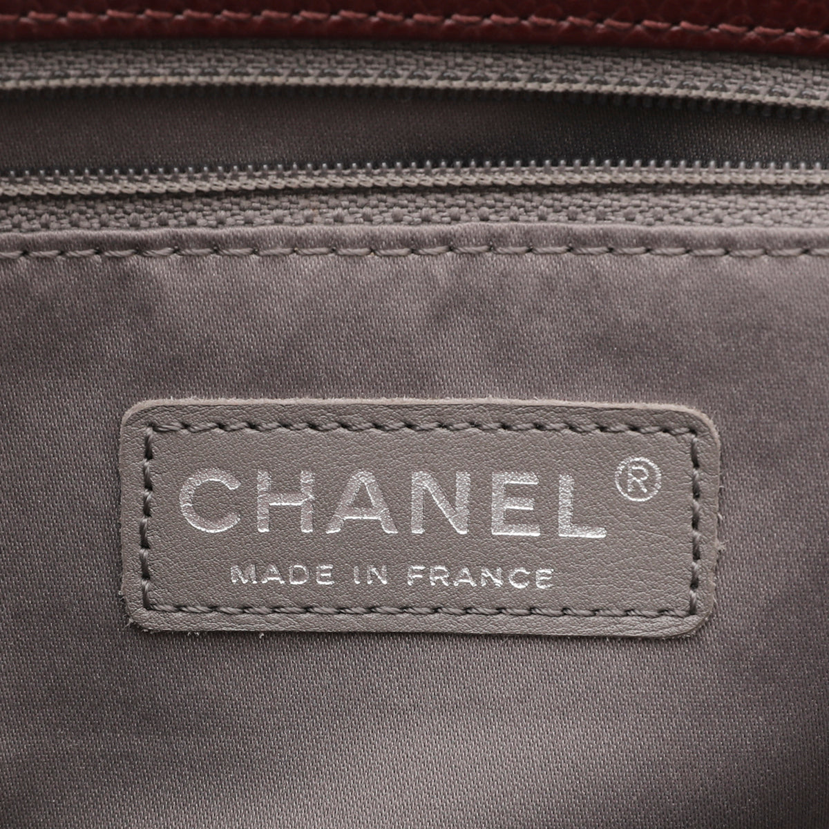 Chanel Brownish Maroon GST Medium Tote Bag-Chanel-THE CLOSET