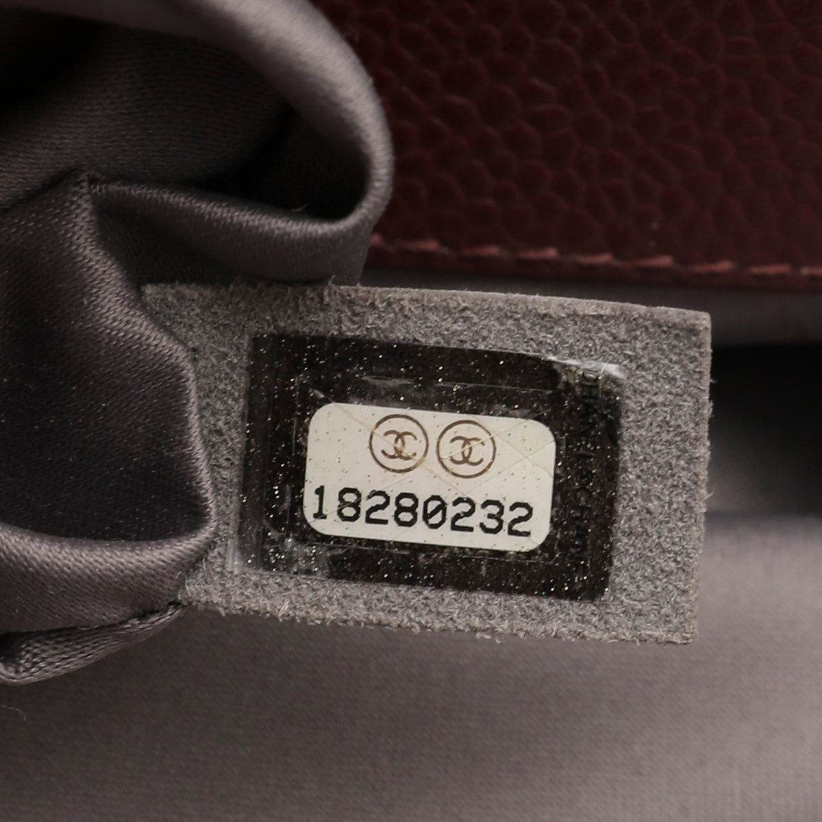 Chanel Brownish Maroon GST Medium Tote Bag-Chanel-THE CLOSET