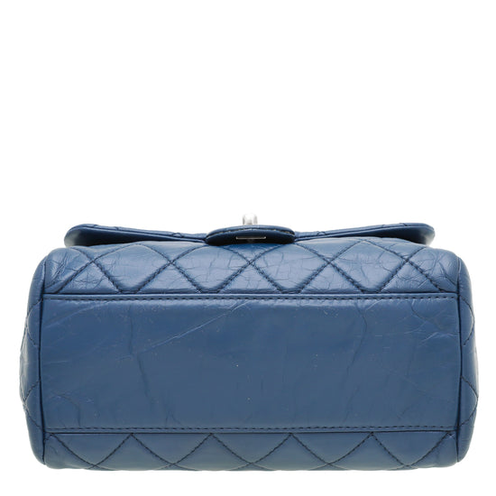 Chanel Blue CC Timeless Accordion Flap Bag – The Closet