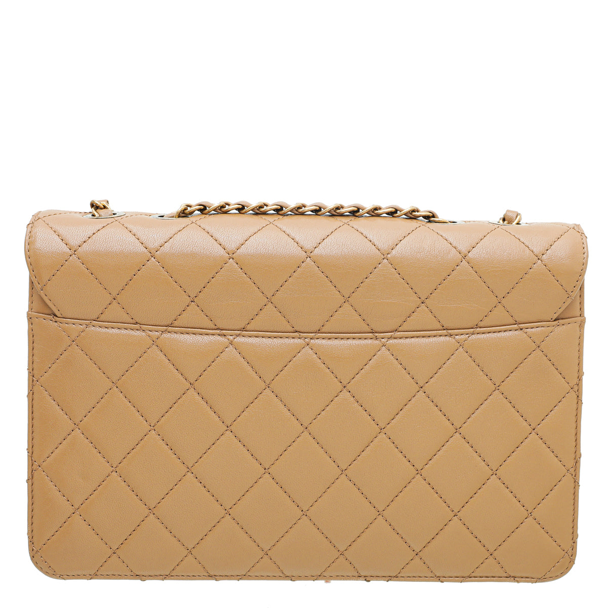 Chanel Camel CC Beauty Lock Flap Bag – THE CLOSET