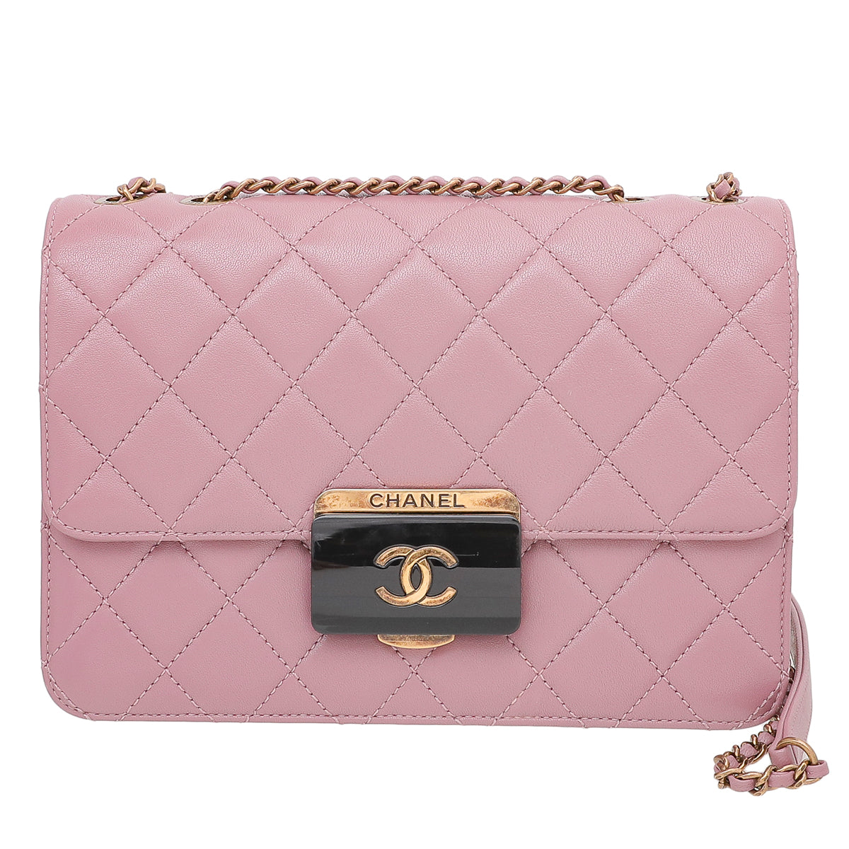 Chanel Dark Lilac CC Beauty Lock Medium Flap Bag-Chanel-THE CLOSET
