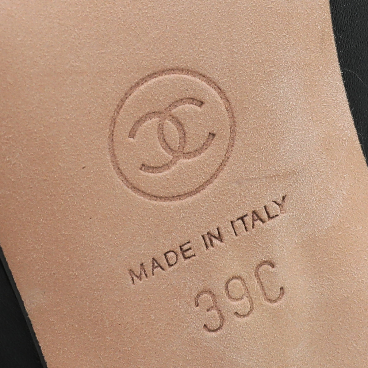 Chanel Black CC Cap Toe Mules 39-Chanel-THE CLOSET