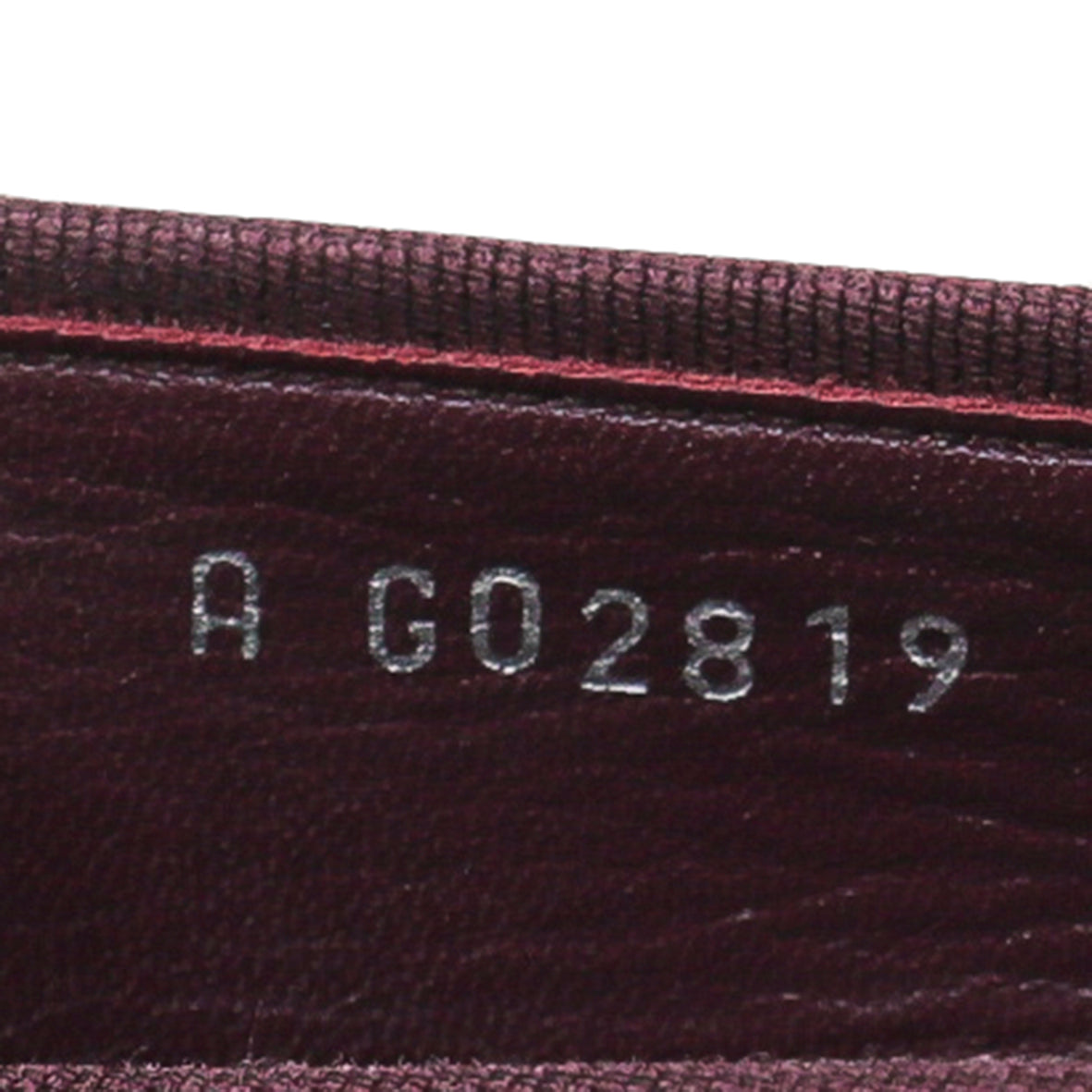 Chanel Burgundy CC Cap Toe Flat Ballerina 40-Chanel-THE CLOSET