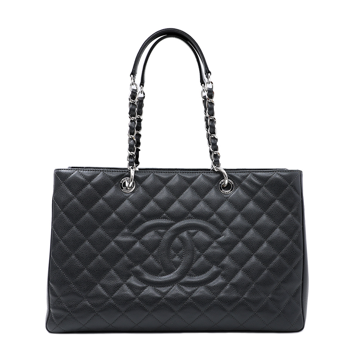 Chanel Charcoal Grey CC Bag XL