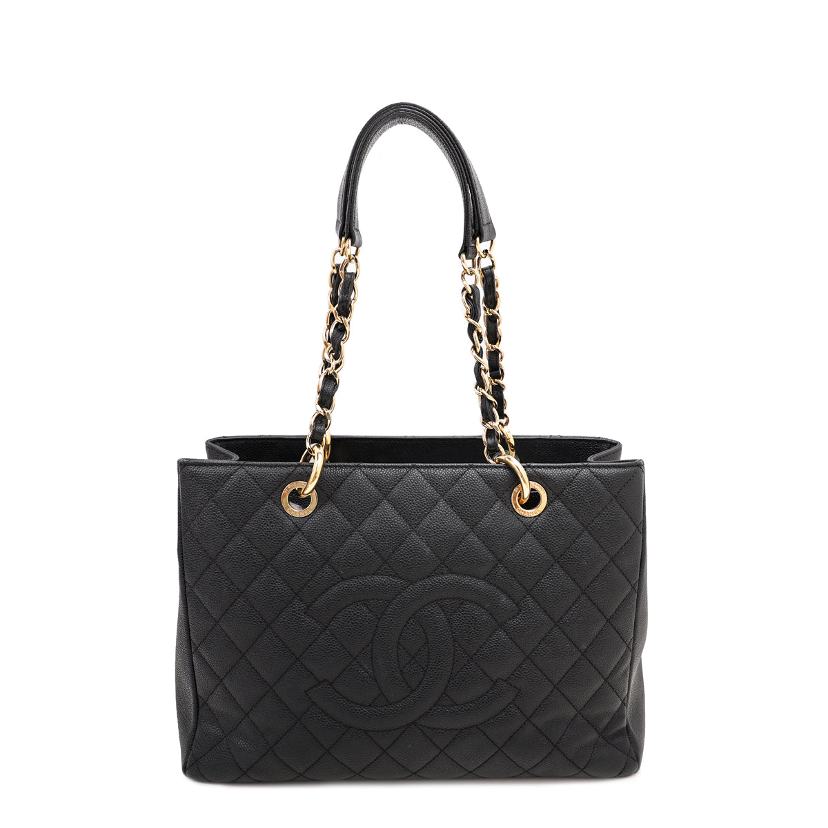 Chanel Black CC GST Medium Tote Bag-Chanel-THE CLOSET