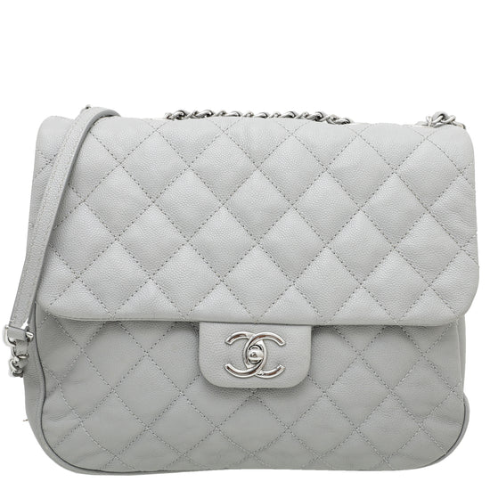 Chanel Gray CC Urban Companion Flap Bag