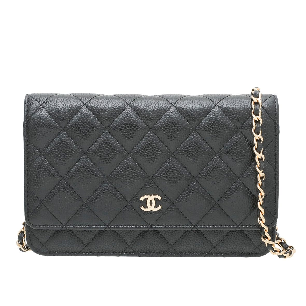 Chanel Black CC Wallet On Chain-Chanel-THE CLOSET