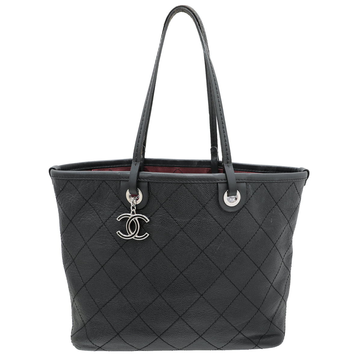 Chanel Black CC Charm Fever Tote Bag-Chanel-THE CLOSET