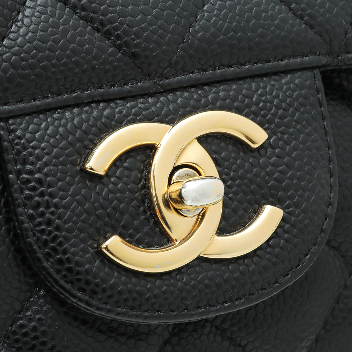 Chanel Black CC Classic Double Flap Maxi Bag-Chanel-THE CLOSET