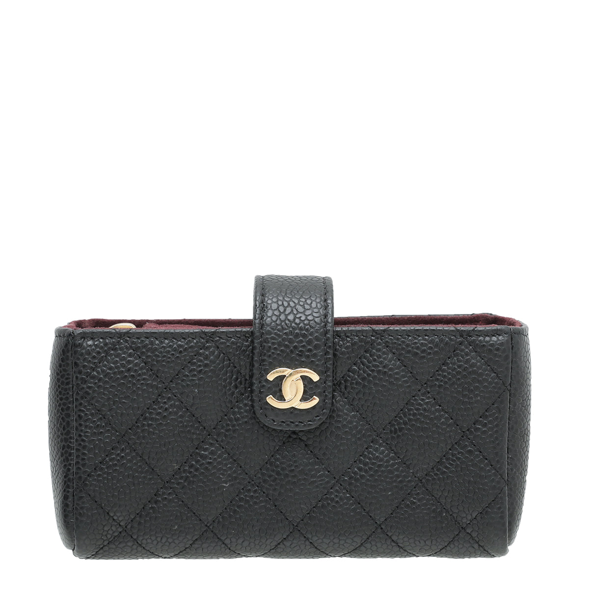 Chanel Black CC Classic Phone Holder Pouch-Chanel-THE CLOSET