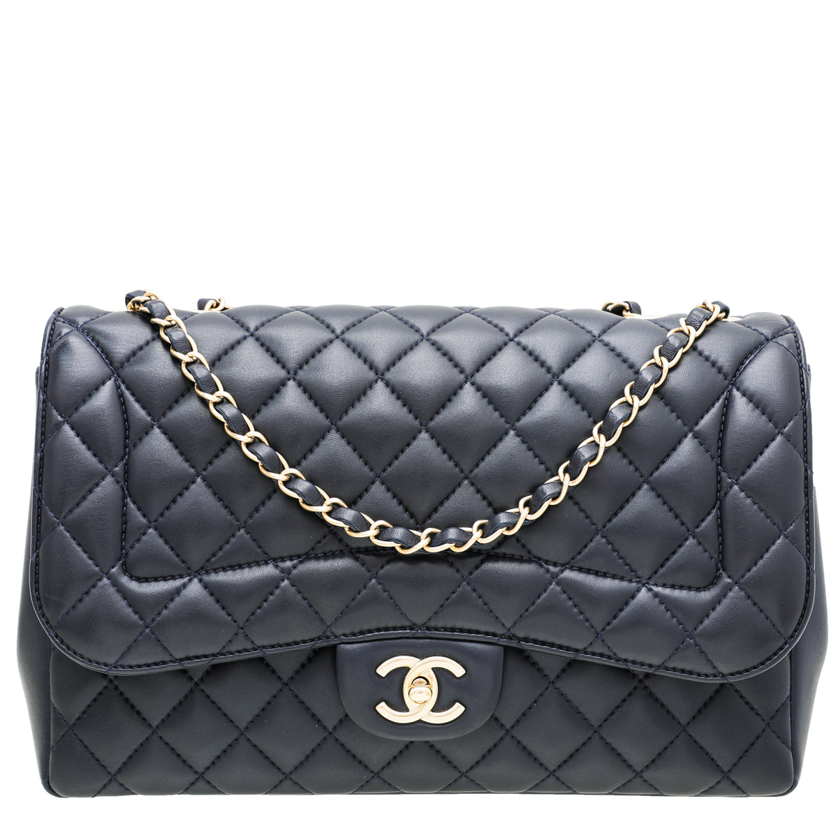 Chanel Indigo Blue CC Classic Diana Flap Bag-Chanel-THE CLOSET