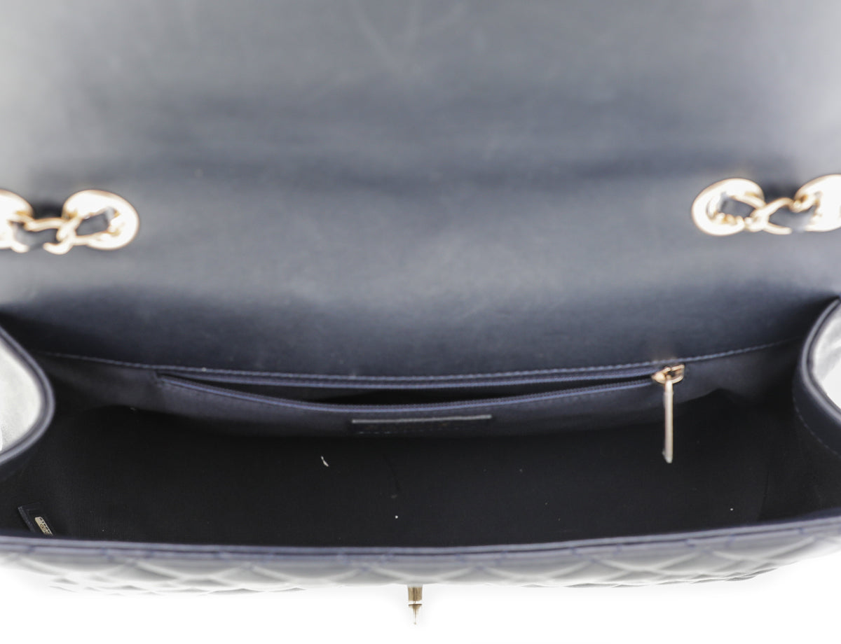 Chanel Indigo Blue CC Classic Diana Flap Bag-Chanel-THE CLOSET