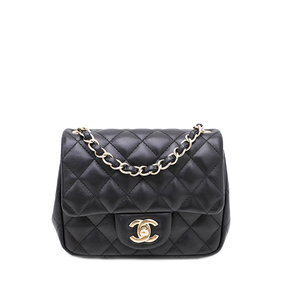 Chanel Black CC Classic Mini Flap Bag-Chanel-THE CLOSET