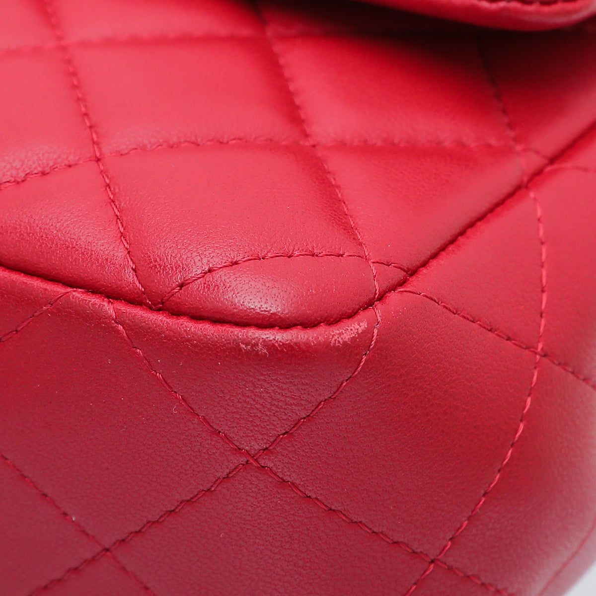Chanel Red CC Classic New Mini Flap Bag-Chanel-THE CLOSET