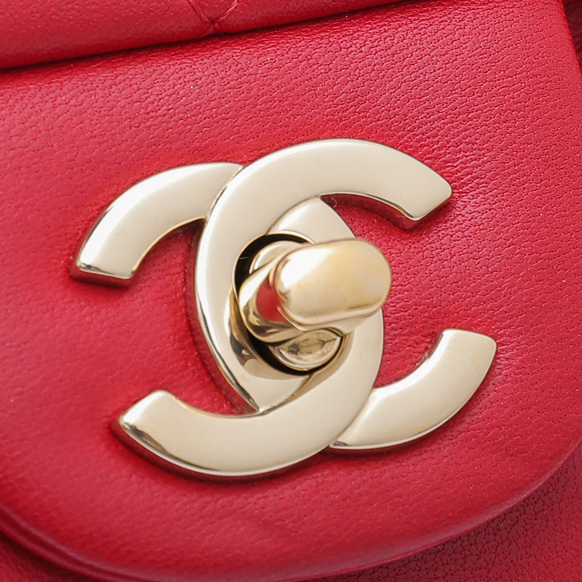 Chanel Red CC Classic New Mini Flap Bag-Chanel-THE CLOSET