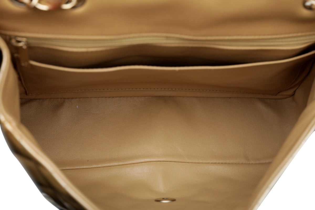 Chanel Gold CC Classic Single Flap Jumbo Bag-Chanel-THE CLOSET