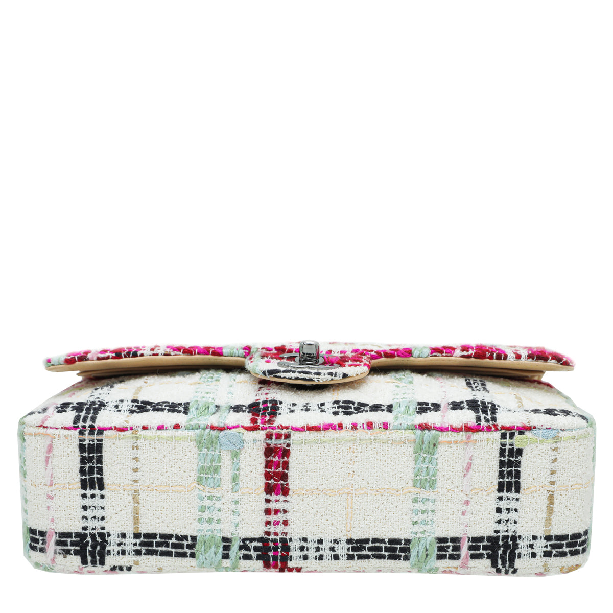 CHANEL Multicolor CC Classic Tweed Double Flap Medium Bag-Chanel-THE CLOSET