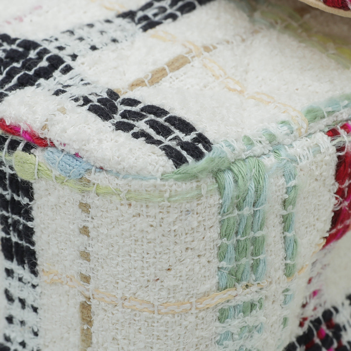 CHANEL Multicolor CC Classic Tweed Double Flap Medium Bag-Chanel-THE CLOSET