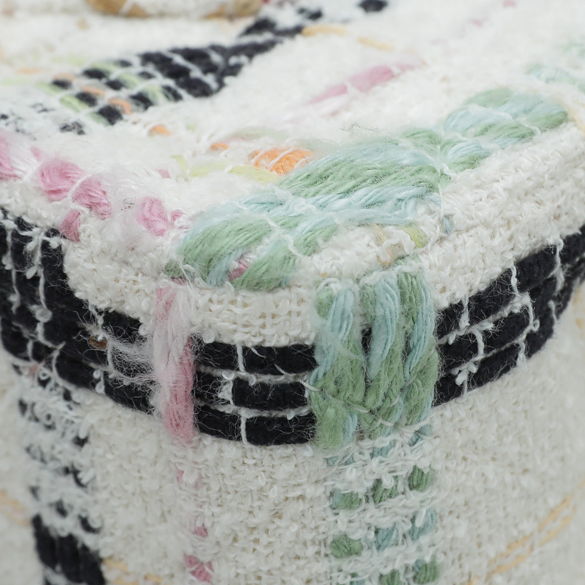 CHANEL Multicolor CC Classic Tweed Double Flap Medium Bag-Chanel-THE CLOSET