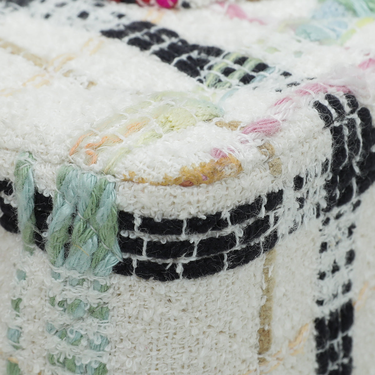 CHANEL Multicolor CC Classic Tweed Double Flap Medium Bag-Chanel-THE CLOSET