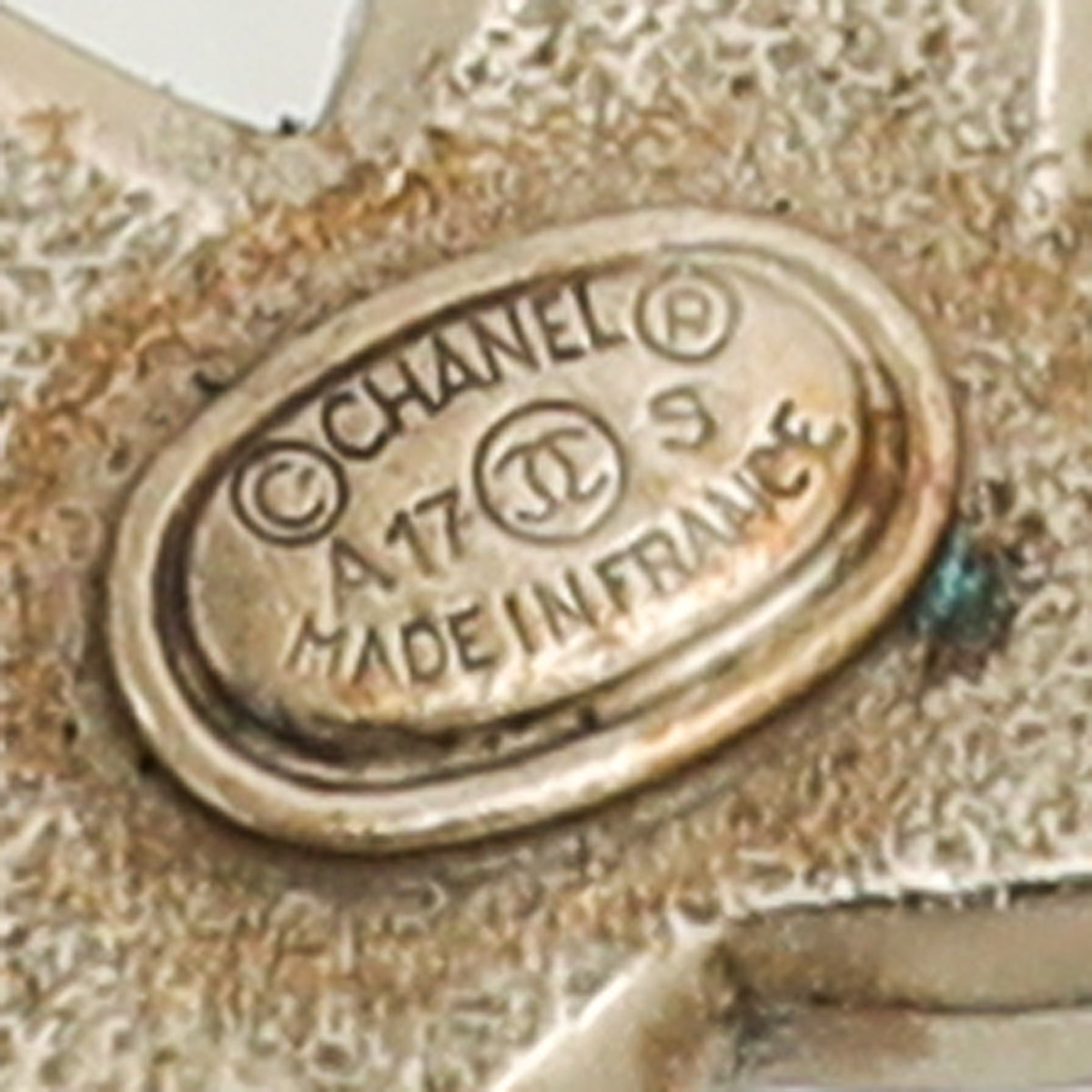 Chanel Gold CC Crystal Brooch-Chanel-THE CLOSET