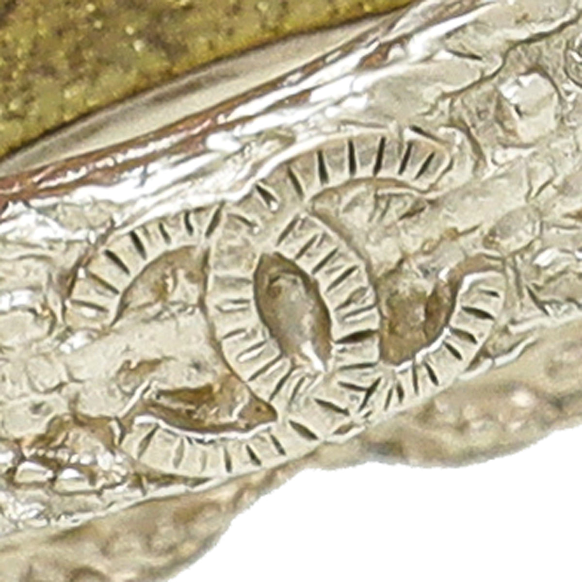 Chanel Gold Tone CC Faux Pearl Ring Medium-Chanel-THE CLOSET