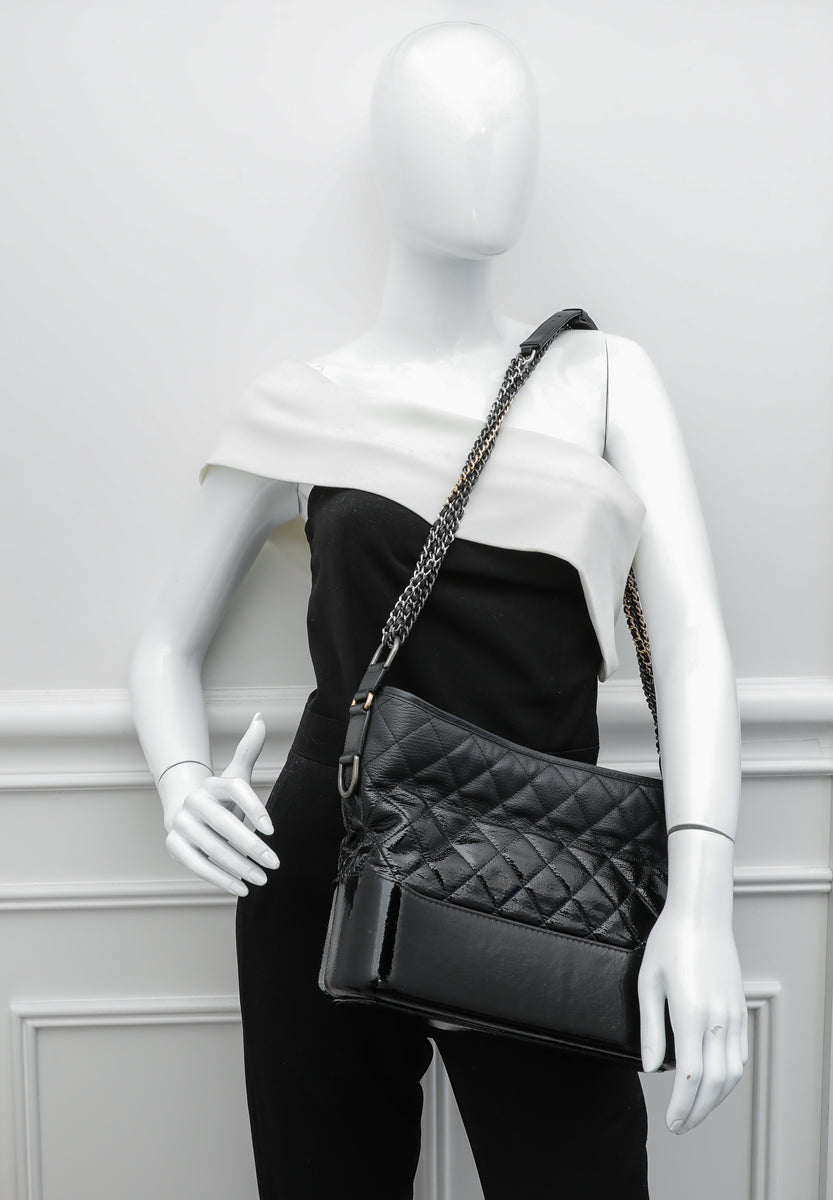Chanel Black CC Gabrielle Medium Bag-Chanel-THE CLOSET