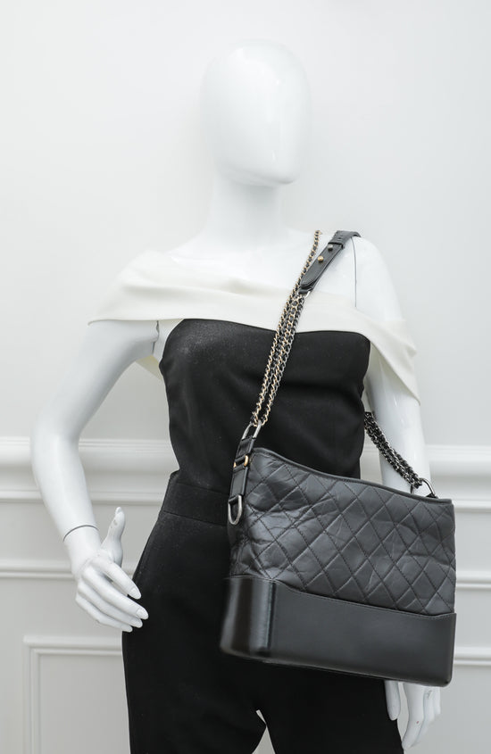 Chanel Black CC Gabrielle Medium Bag