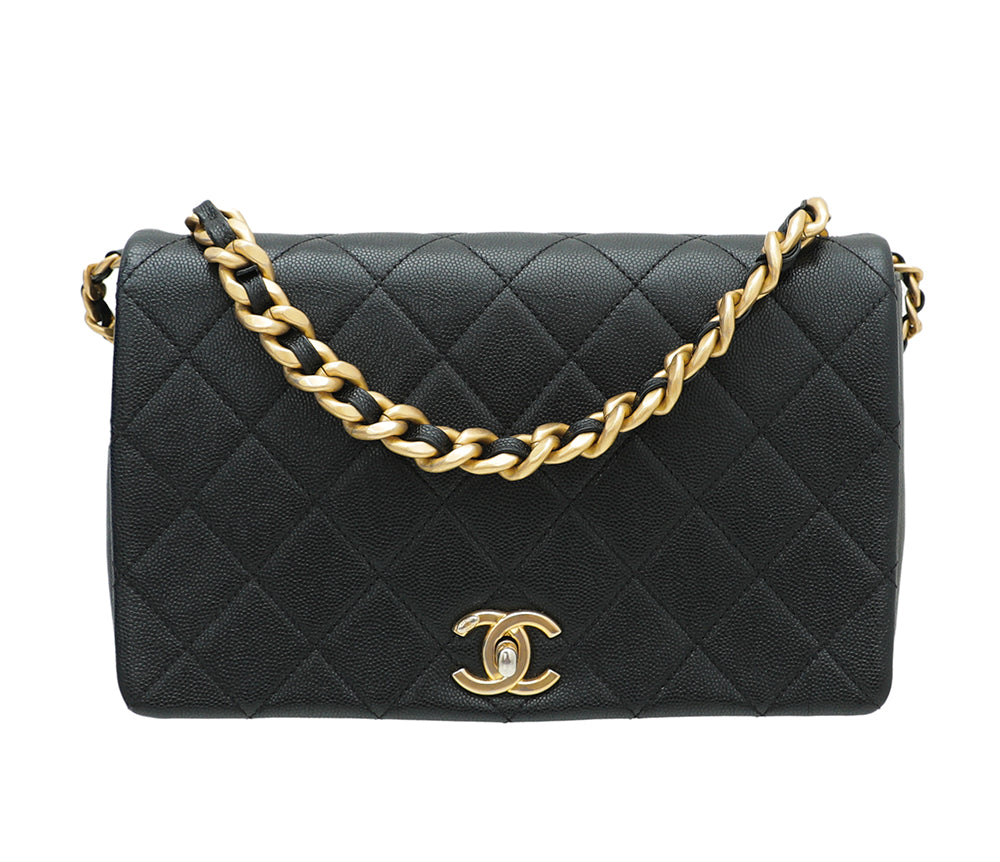 Chanel Black CC Handle Chain Flap Bag-Chanel-THE CLOSET