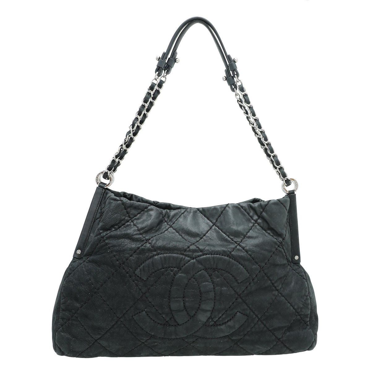 Chanel Black CC Iridescent Relax Tote Bag-Chanel-THE CLOSET
