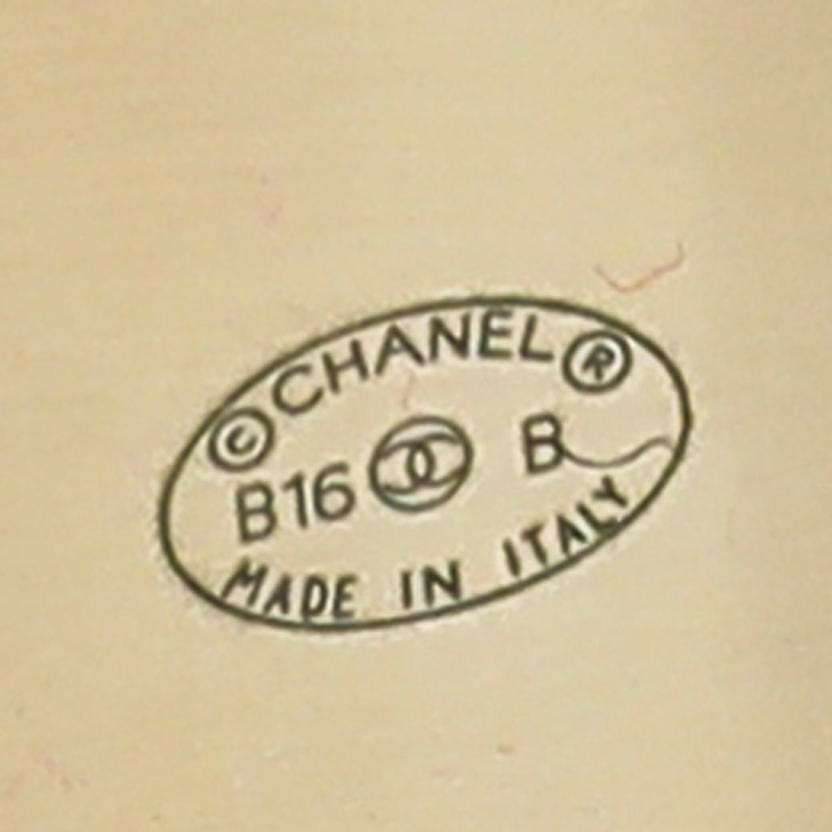 Chanel Burgundy CC Cuff Bracelet-Chanel-THE CLOSET