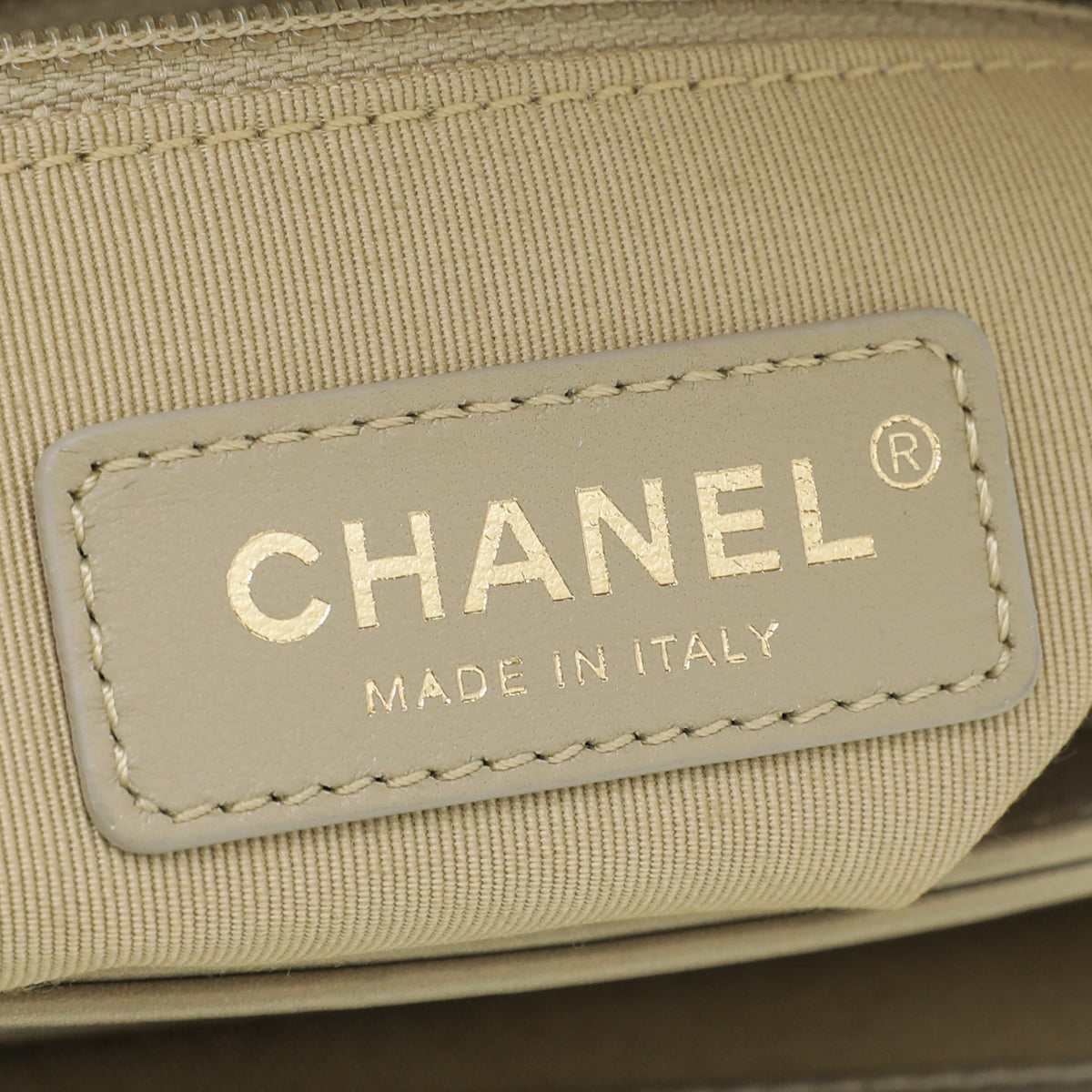 Chanel Metallic Gold CC Medallion Charm Micro Flap Bag-Chanel-THE CLOSET