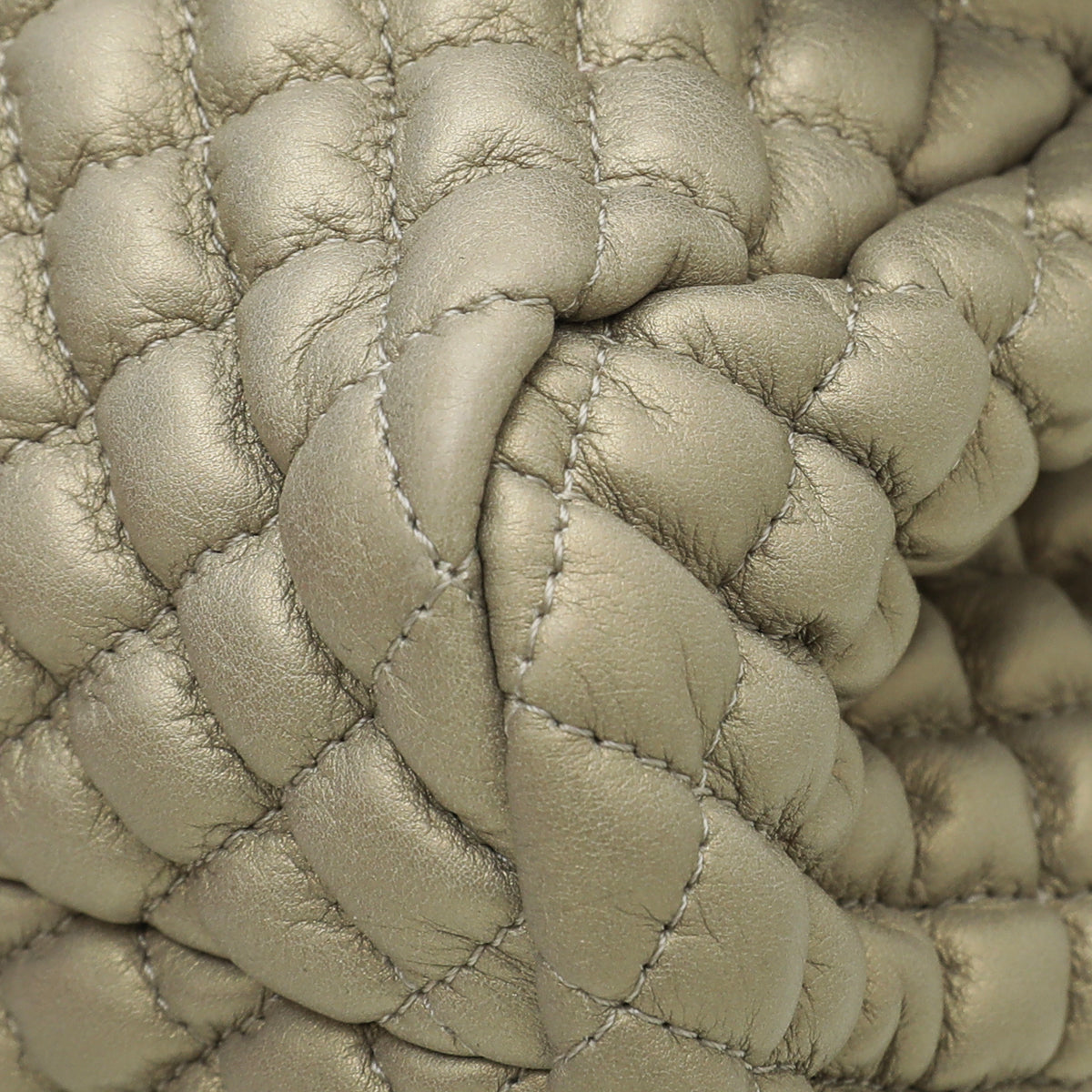 Chanel Metallic Gold CC Medallion Charm Micro Flap Bag-Chanel-THE CLOSET