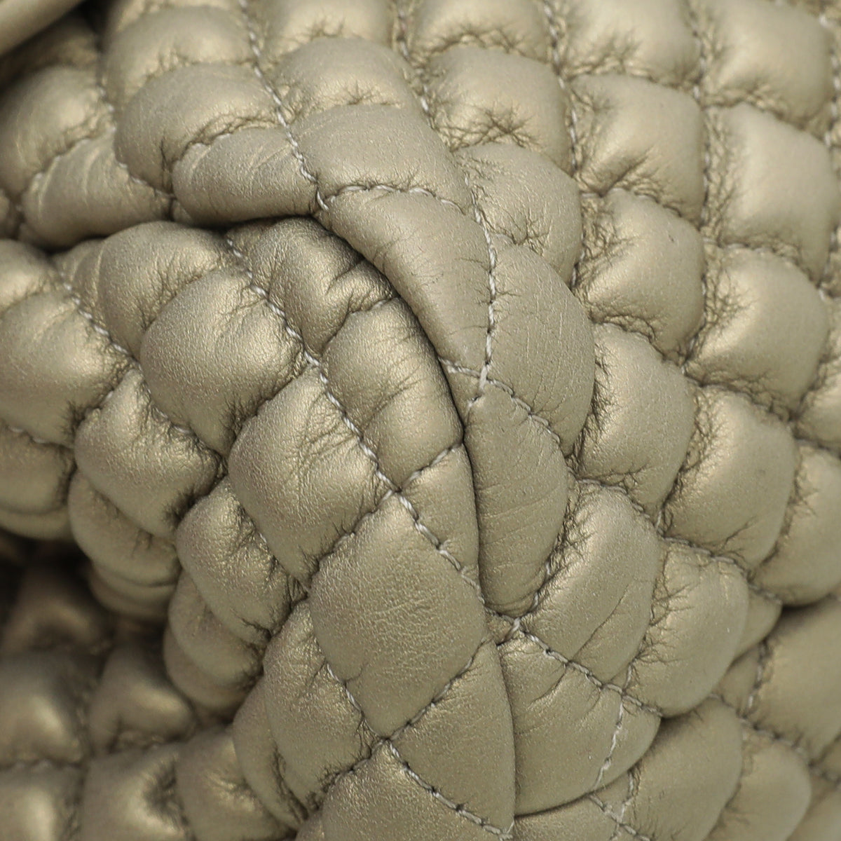 Chanel Metallic Gold CC Medallion Charm Micro Flap Bag-Chanel-THE CLOSET