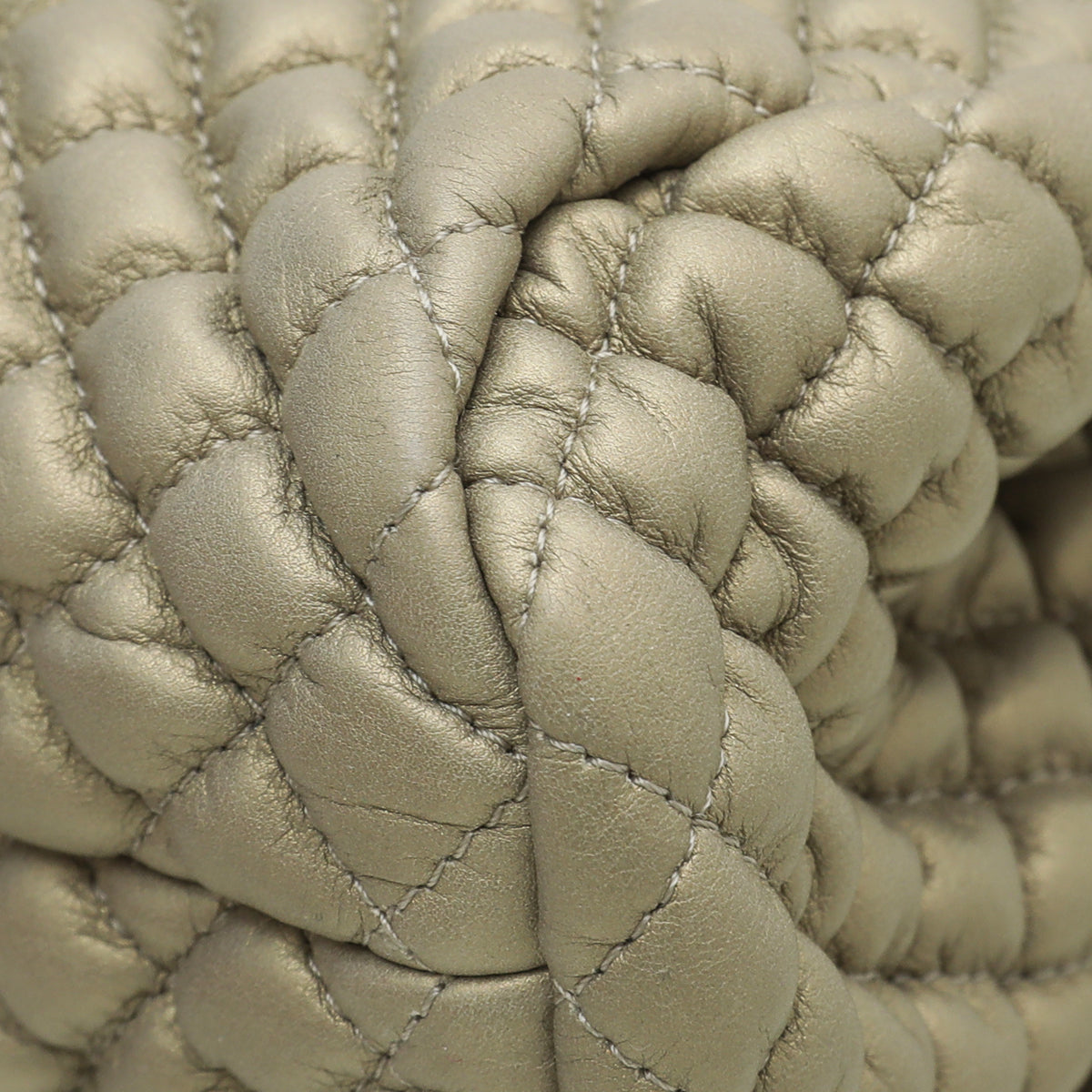 Chanel Metallic Gold CC Medallion Charm Micro Flap Bag-Chanel-THE CLOSET