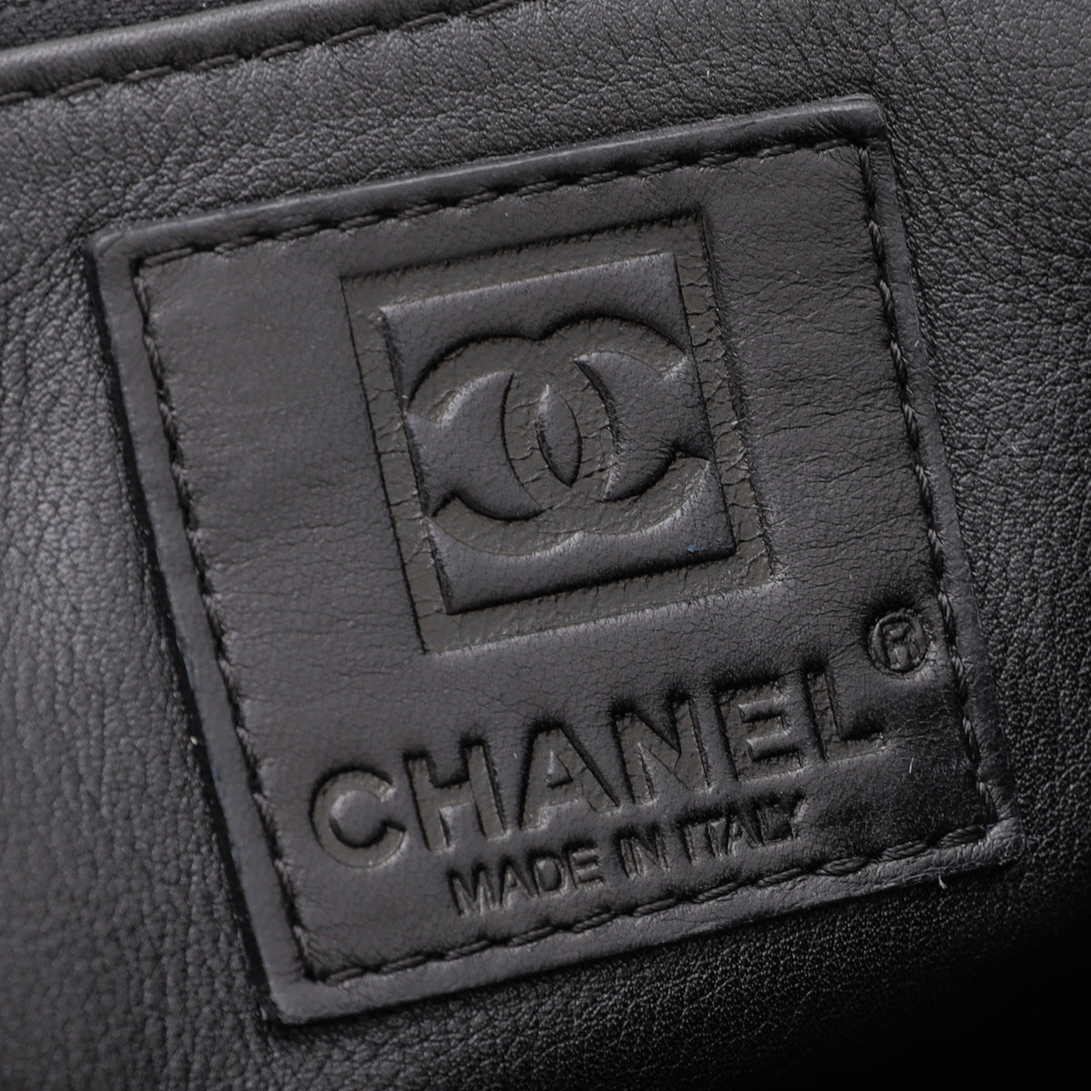 Chanel Black CC Mouton Fur Flap Bag-Chanel-THE CLOSET