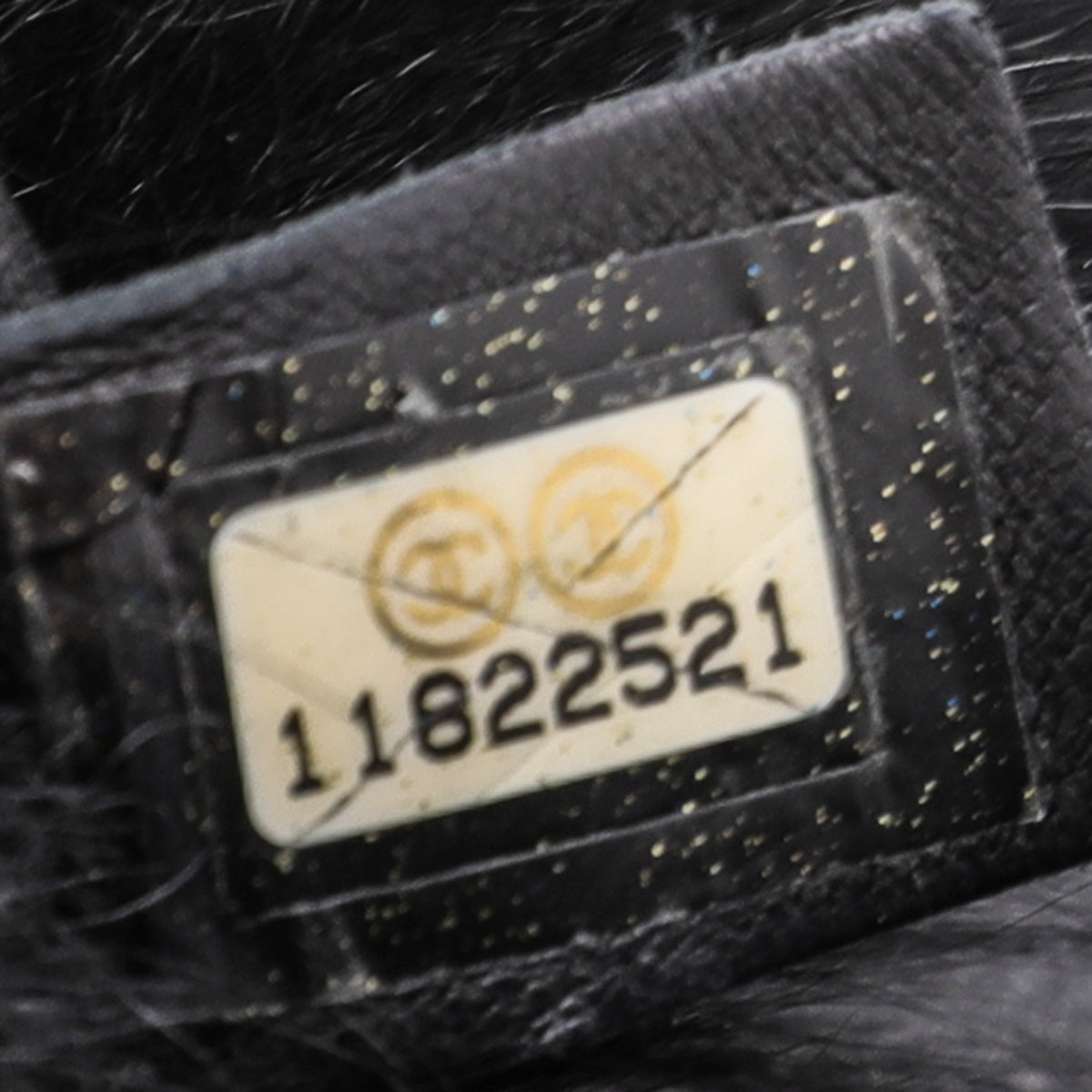 Chanel Black CC Mouton Fur Flap Bag-Chanel-THE CLOSET