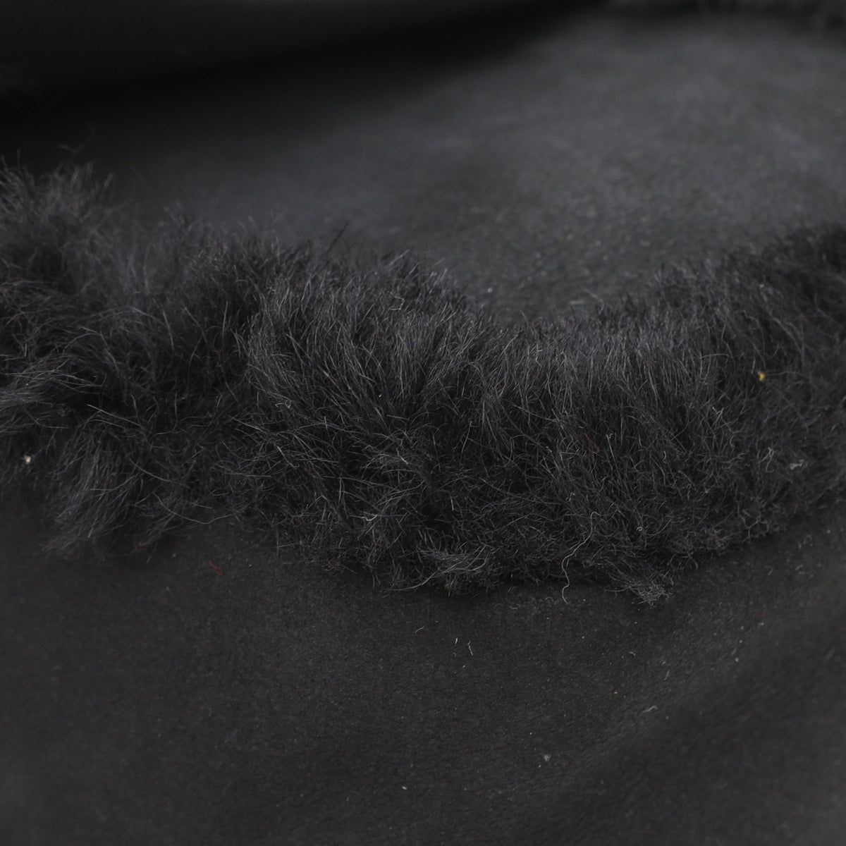 Chanel Black CC Mouton Fur Flap Bag-Chanel-THE CLOSET