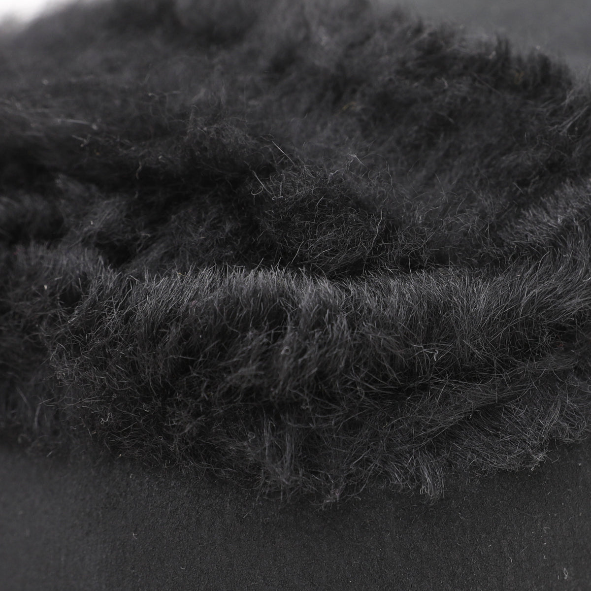 Chanel Black CC Mouton Fur Flap Bag-Chanel-THE CLOSET