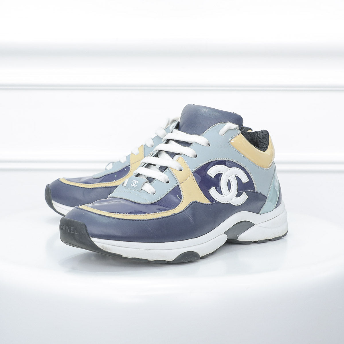 Chanel CC Multicolor Sneakers 37.5-Chanel-THE CLOSET