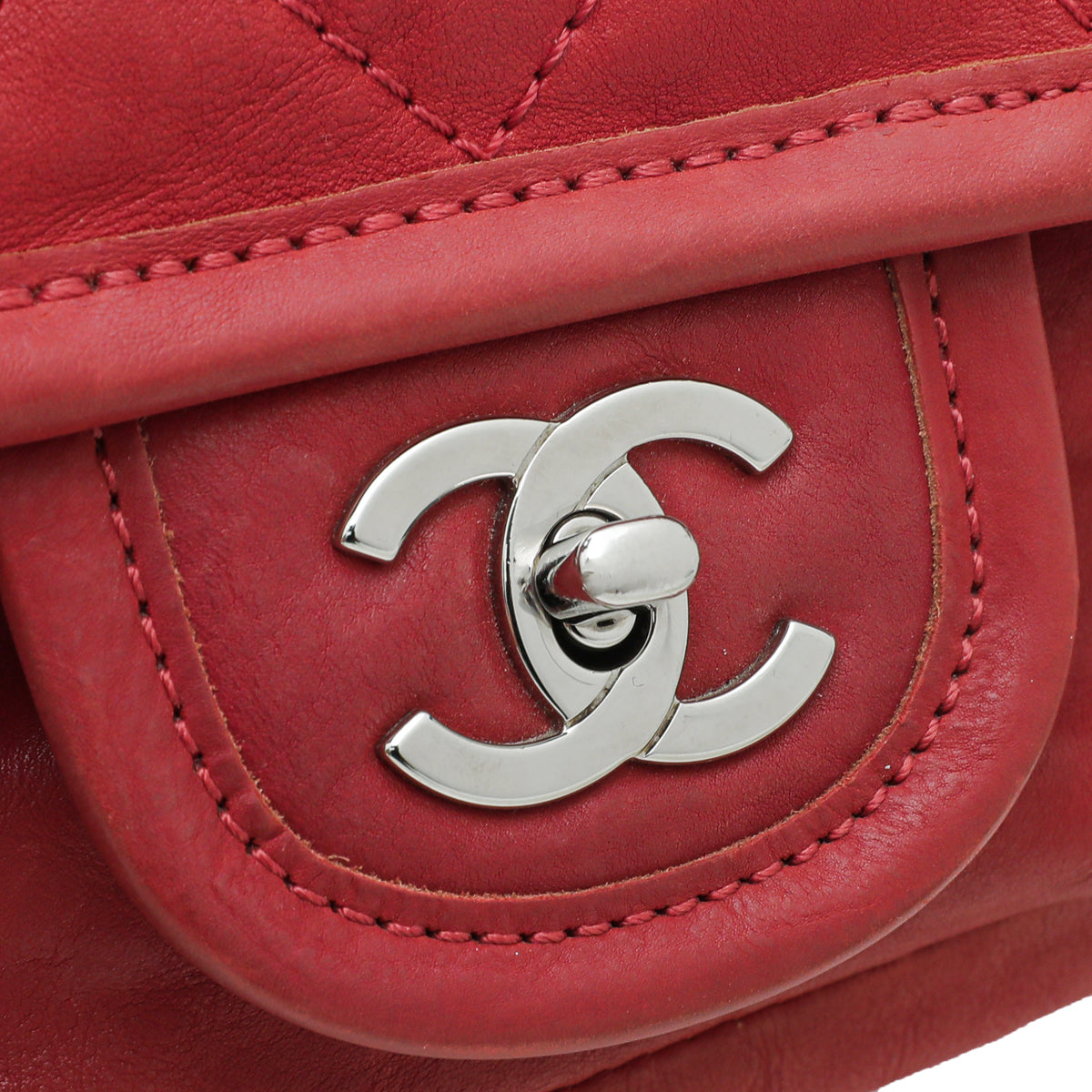 Chanel Red CC Natural Beauty Flap Bag-Chanel-THE CLOSET