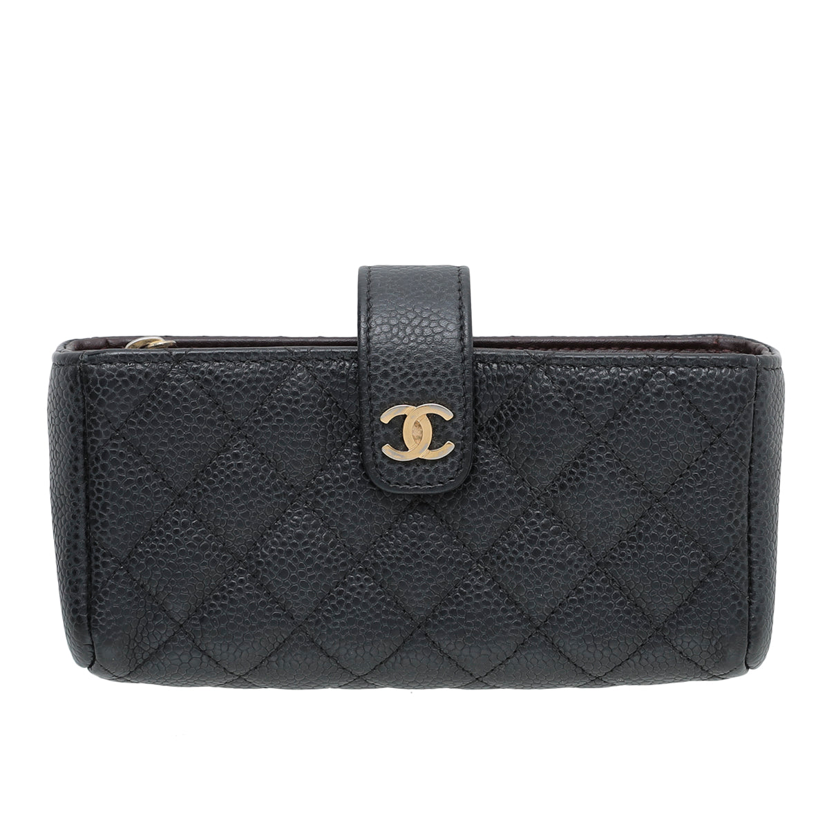Chanel Black CC O-Mini Mobile Pouch-Chanel-THE CLOSET