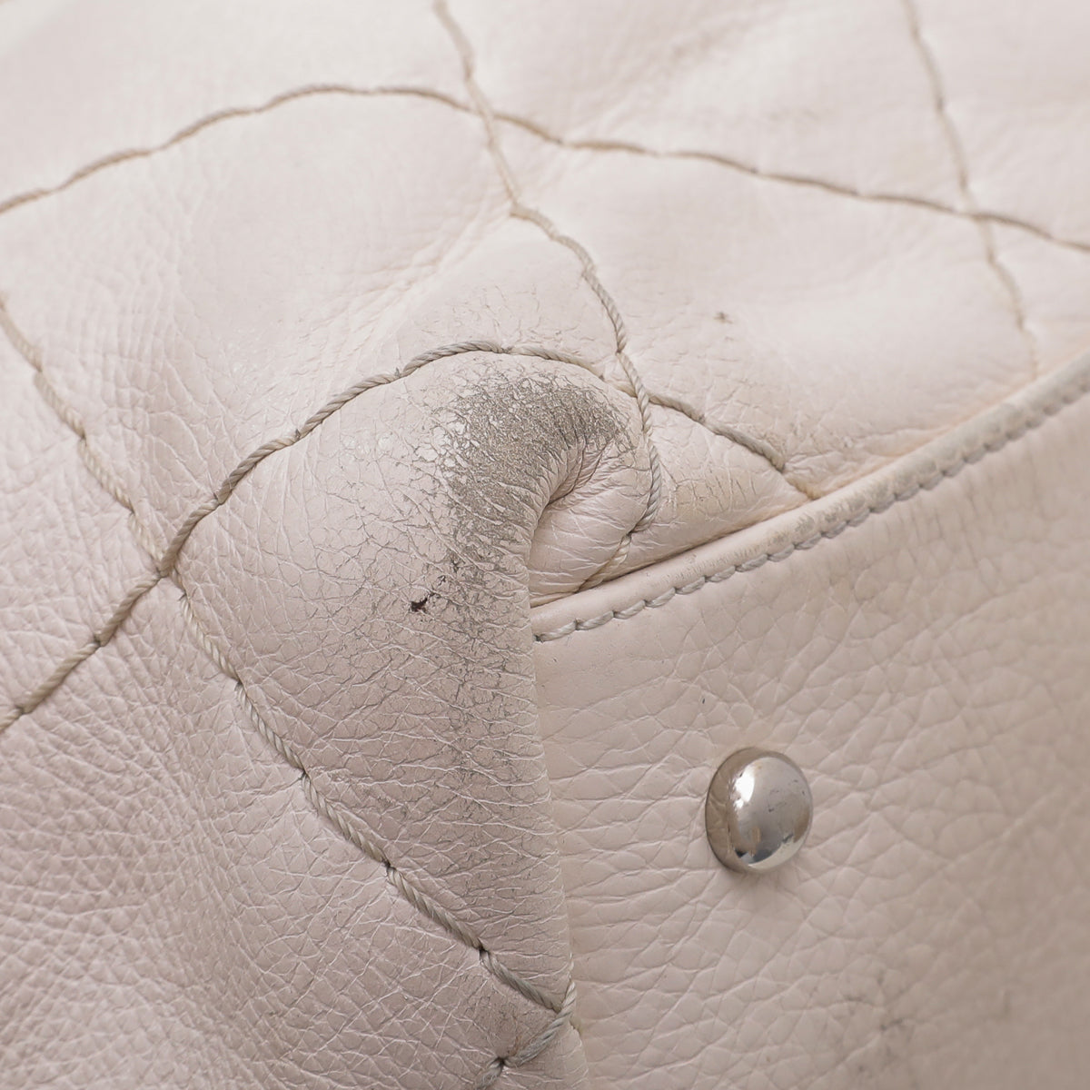 Chanel Off White CC On The Road Tote Bag-Chanel-THE CLOSET