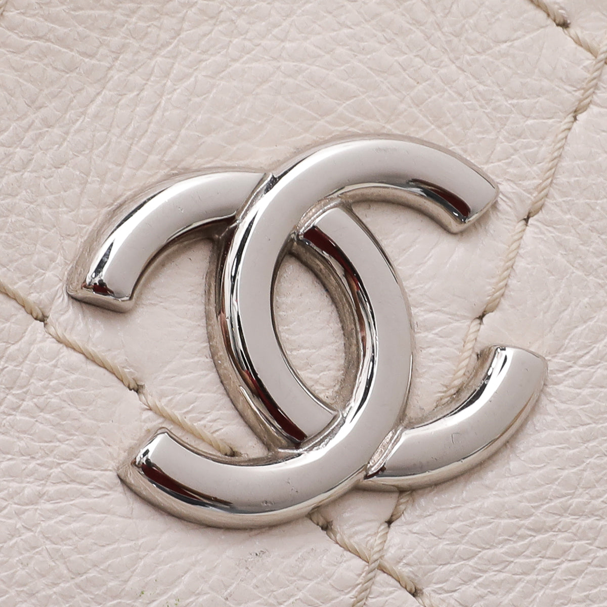 Chanel Off White CC On The Road Tote Bag-Chanel-THE CLOSET