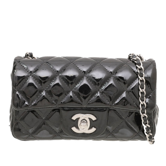 Chanel Black CC Classic Extra Mini Flap Bag