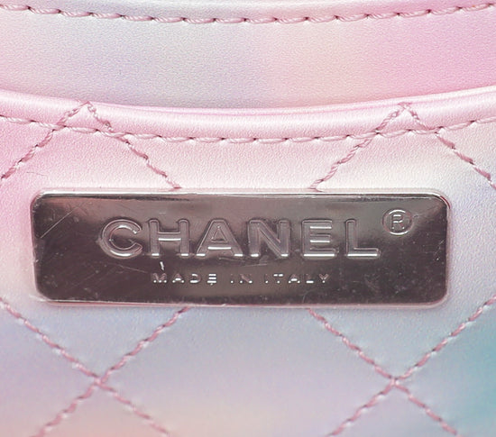 Chanel Candy Pink CC Patent PVC Small Vanity Case
