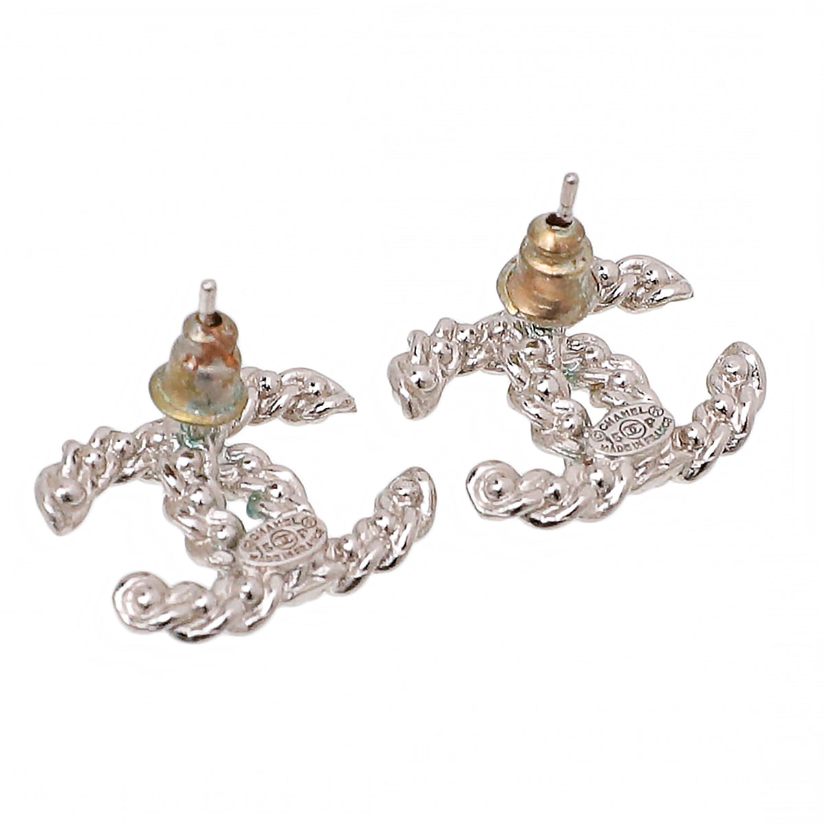 Chanel CC Pearl Earrings-Chanel-THE CLOSET