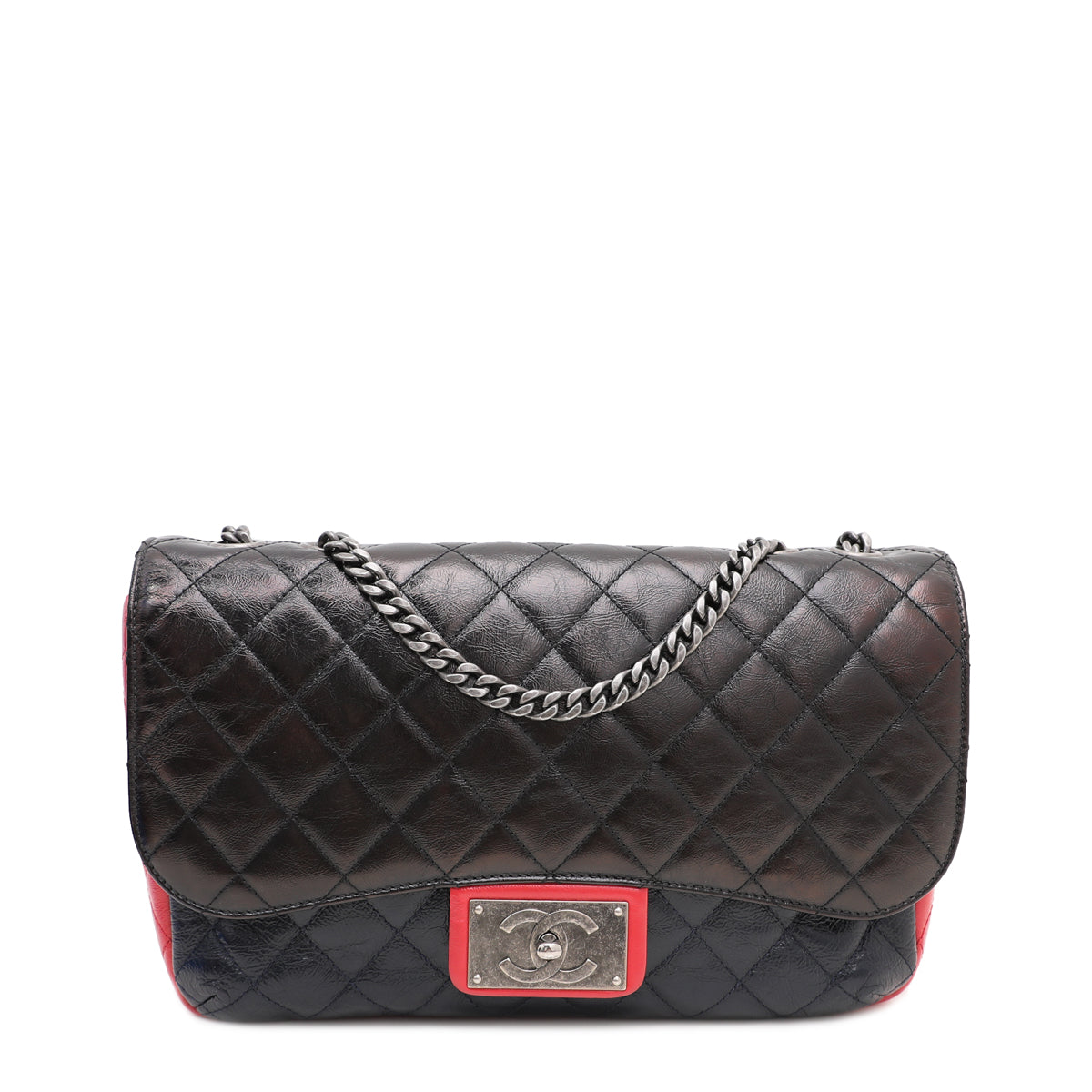 Chanel Tricolor CC Glazed Plate Flap Bag-Chanel-THE CLOSET